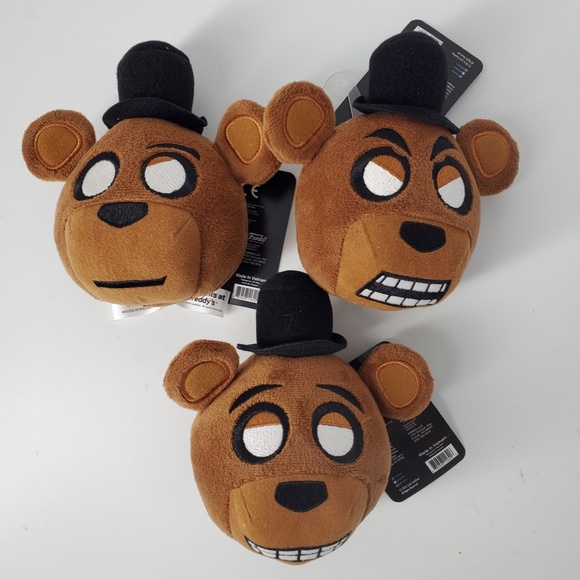 Mymoji Plush Freddy Head Five Nights at Freddys FNAF Funko 6 Inch NWT Lo… - Picture 5 of 5